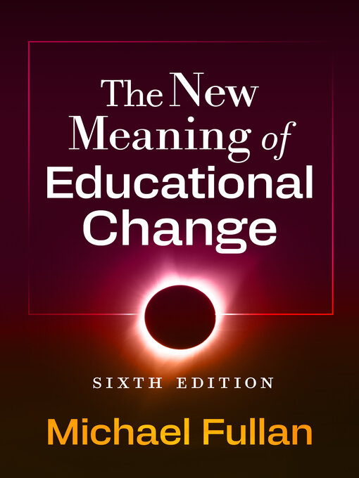 Cover image for The New Meaning of Educational Change